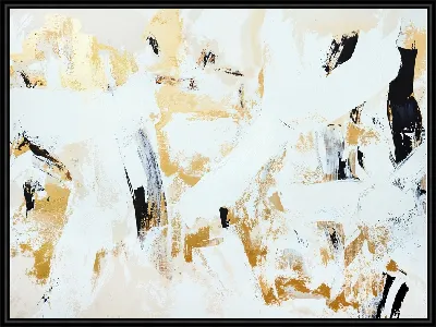 Картина Золотая абстракция №116