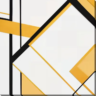 Картина маслом Золотая абстракция №119