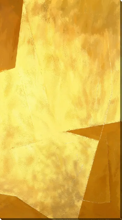 Картина маслом Золотая абстракция №131