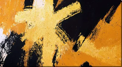 Картина маслом Золотая абстракция №132