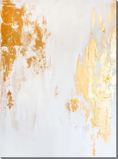 Картина маслом Золотая абстракция №135