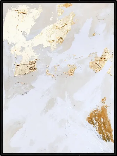 Картина Золотая абстракция №137