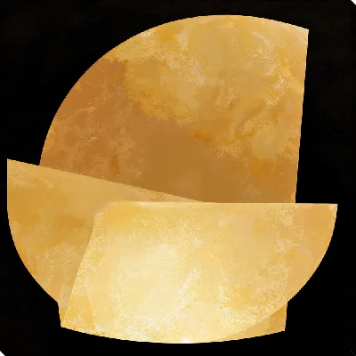 Картина маслом Золотая абстракция №147