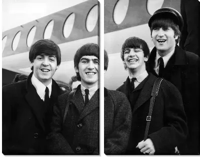 Модульная картина Битлз (The Beatles) №3