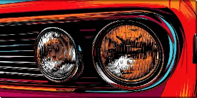 Картина маслом Фары №3