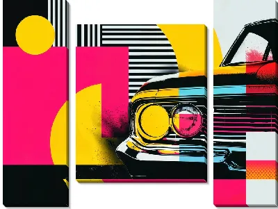 Модульная картина Фары №8