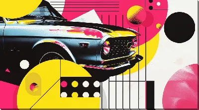 Картина маслом Фары №22