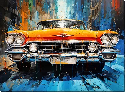 Картина маслом Фары №24