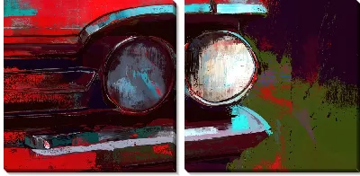 Модульная картина Фары №27