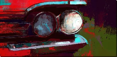 Картина маслом Фары №27