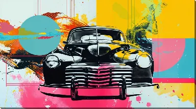 Картина маслом Фары №38