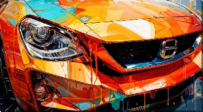 Картина маслом Фары №40