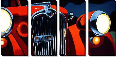 Модульная картина Фары №42