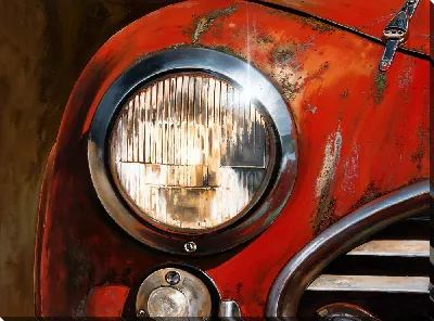 Картина маслом Фары №48