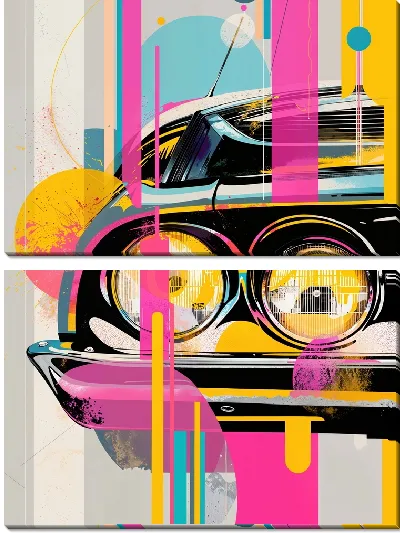 Модульная картина Фары №57