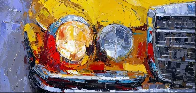 Картина маслом Фары №59