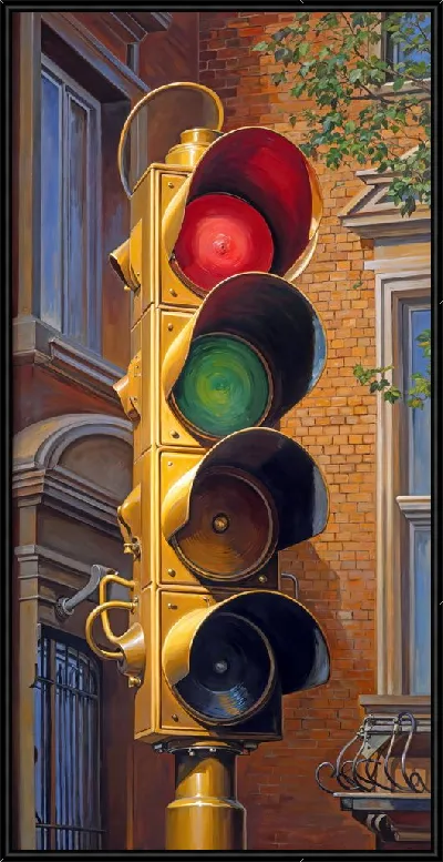 Картина Светофор №7