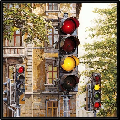 Картина Светофор №12