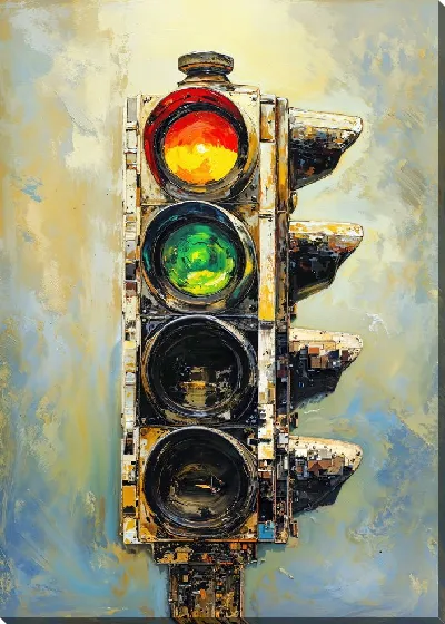 Постер Светофор №21
