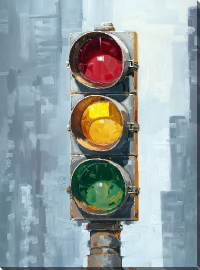 Постер Светофор №25