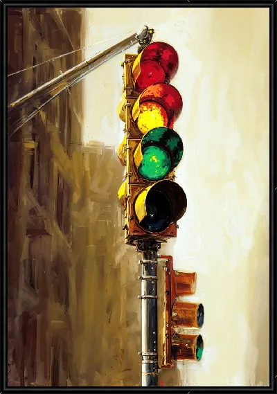 Картина Светофор №28