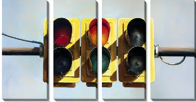 Модульная картина Светофор №29