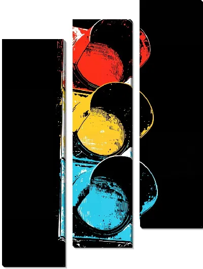 Модульная картина Светофор №30