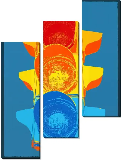 Модульная картина Светофор №33