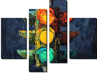 Модульная картина Светофор №34