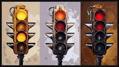 Картина Светофор №36