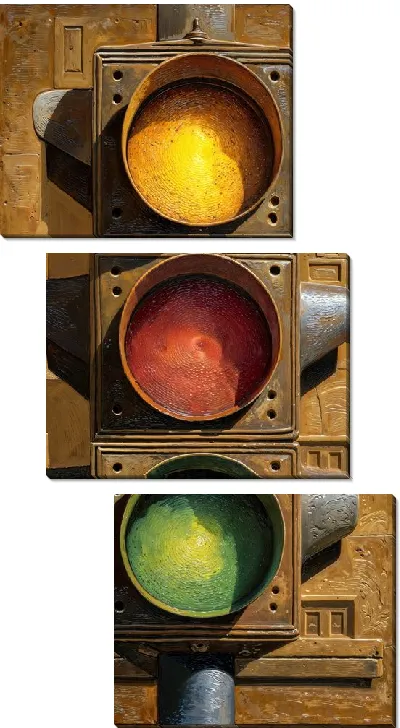 Модульная картина Светофор №39