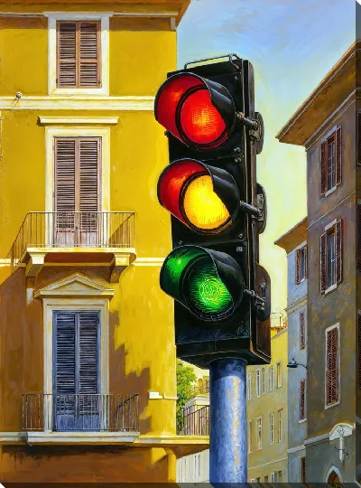 Постер Светофор №42