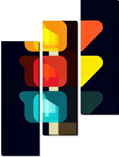 Модульная картина Светофор №59