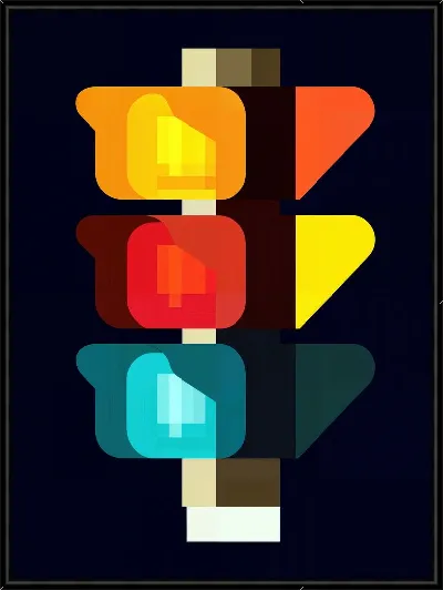 Картина Светофор №59