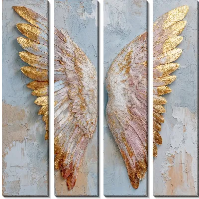 Модульная картина Два крыла