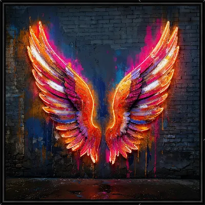 Картина Яркие крылья