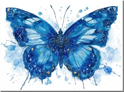 Картина маслом Крылья бабочки №1