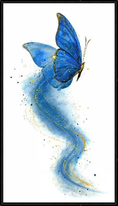 Картина Крылья бабочки №4