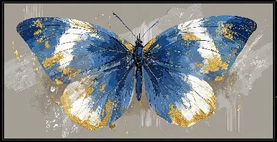 Картина Крылья бабочки №5