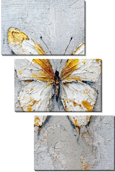 Модульная картина Крылья бабочки №16