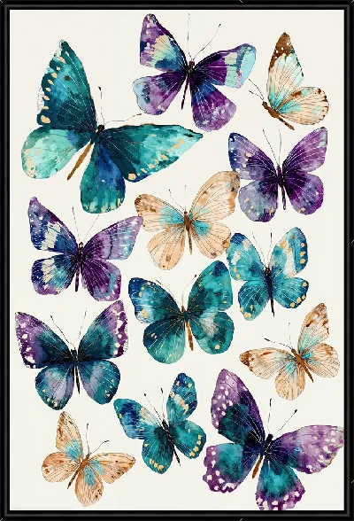 Картина Крылья бабочек №18