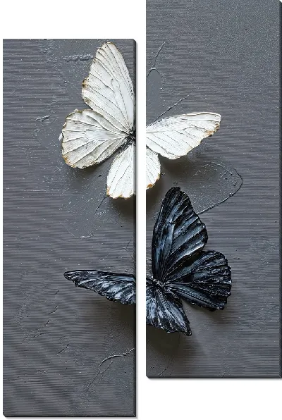 Модульная картина Крылья бабочек №20