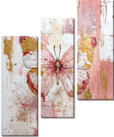 Модульная картина Крылья бабочки №21