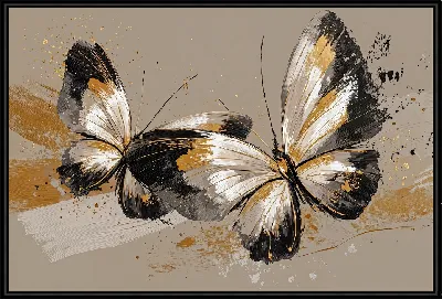 Картина Крылья бабочек №23