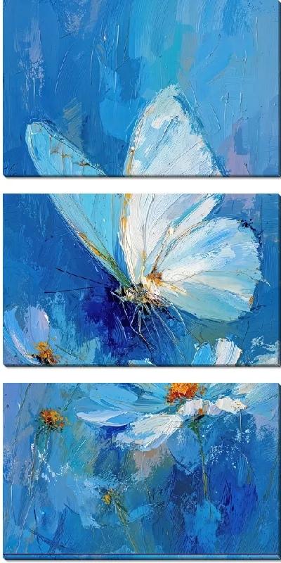 Модульная картина Крылья бабочки №27