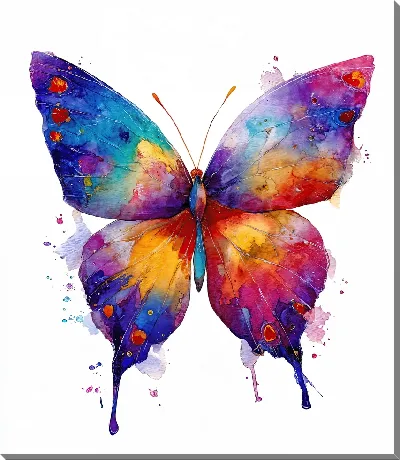Картина маслом Крылья бабочки №31