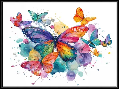 Картина Крылья бабочек №35