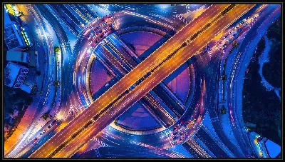 Картина Перекресток в Бангкоке