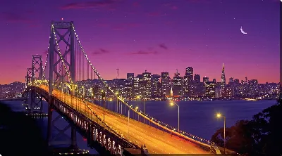 Постер Мост через залив Сан-Франциско