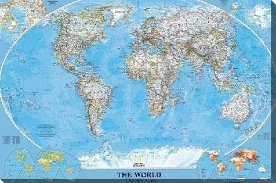 Картина маслом Карта (Map) №7